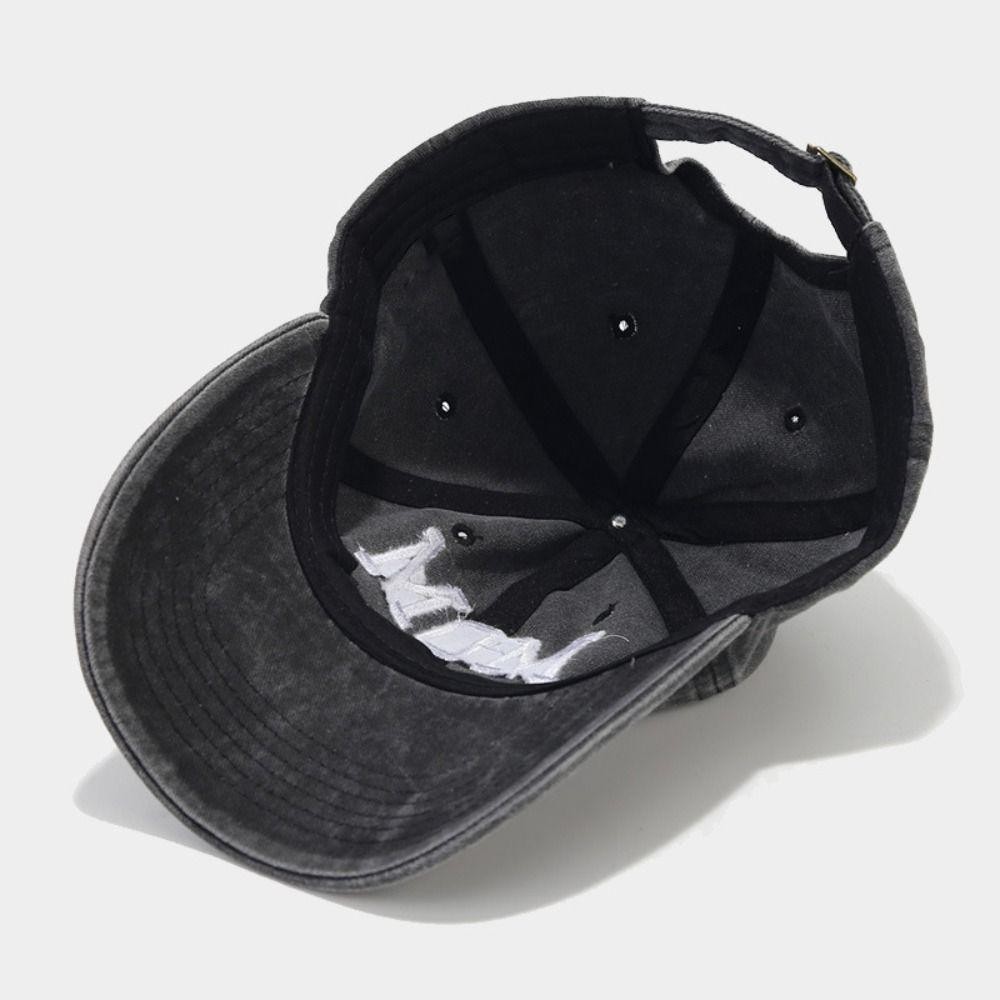 SNUGHOUSE Đau khổ Mũ phai màu, Mũ bóng chày thêu DAD MOM cổ điển có thể điều chỉnh, Mũ bóng chày Hiphop