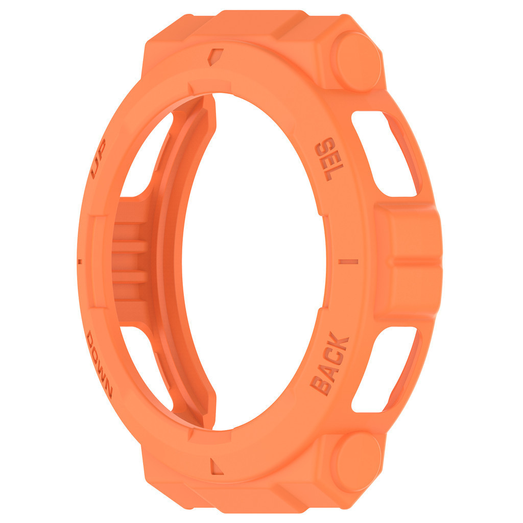 Amazfit ActiveEdge Silicone Mềm TPU Rỗng Vỏ Khung Đồng Hồ Dành Cho Amazfit Active Edge (A2212) Chống Sốc Chống Vân Tay Đồng Hồ Bảo Vệ Màn Hình