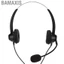 Bamaxis Tai nghe văn phòng H360D‑RJ9MV RJ9 Điện thoại hai tai có thể điều chỉnh Spea