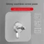 DAYBREAK 5 Móc treo khăn, Treo tường Không cần đục lỗ Nhãn dán vít tự dính, Móc treo tường không dấu vết Acrylic thời trang