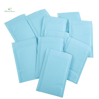[Nhà Điện] 10 Cái 15X11cm Hộp Thư Bong Bóng Xanh Nhạt Tự Dán Vận Chuyển Có Đệm Túi mới