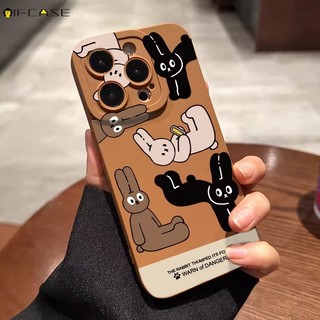 Dành Cho Realme 15 14 Pro Plus 15T Note 70 70T V70 V70s C71 Narzo 80 Lite Ốp Lưng Điện Thoại Thỏ Ngộ nghĩnh Sáng Tạo Hoạt Hình Dễ Thương Mờ Mờ Mờ Vỏ Silicon Mềm Vỏ