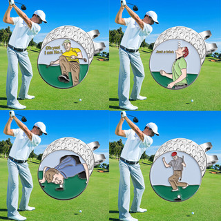 32 kiểu dáng của 25mm Golf Metal Round Coin Mark Kẹp mũ kim loại từ tính làm quà tặng cho bạn bè