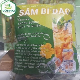 Trà Sâm bí đao - ngọt mát, không đường (Gói đun 2 lít nước)