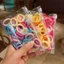 JVSUB 50 Cái / bộ Dây Cao Su, Dây Tóc Scrunchie Màu Kẹo, Nhẫn Khăn Co Giãn Bé Gái Nữ