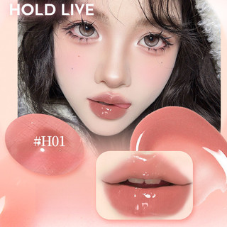 HOLD LIVE Giữ LIVE Lip Gloss Dưỡng ẩm chống dính Cốc bóng lâu trôi