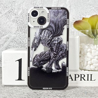 Ốp Lưng Cho Samsung S24 Ultra S23 Plus S22 S21 S20 S23 FE Note 10 Lite 10 Pro 20 J7 Prime A21S A15 A25 A02 A05S M23 Shell Anime Berserk Guts Bảo Vệ Camera Chống Sốc