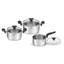 Bộ nồi inox Tefal Primary 16/20/24cm (E3086S74) - Dùng mọi loại bếp - Bảo hành chính hãng 10 năm