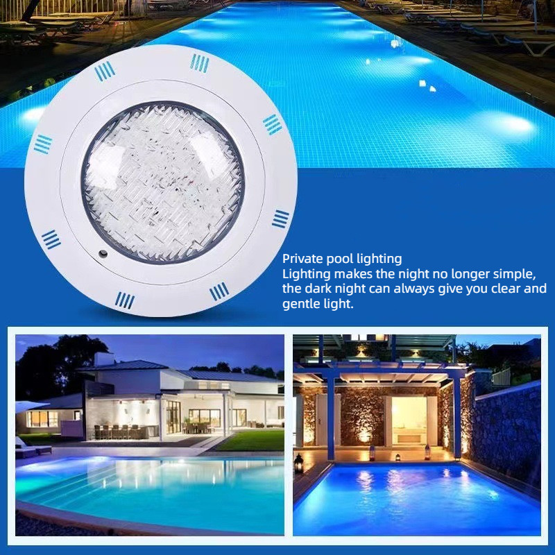 Đèn Led Chìm 11.6 ", Đèn Led Thay Đổi Màu Đèn Bể Bơi Đèn Ao Dưới Nước - 7 Màu + 2 Màu Chế Độ Đổi RGB Led Inground Đèn Bể Bơi Bể Bơi Có RC IP68 Chống Thấm Nước