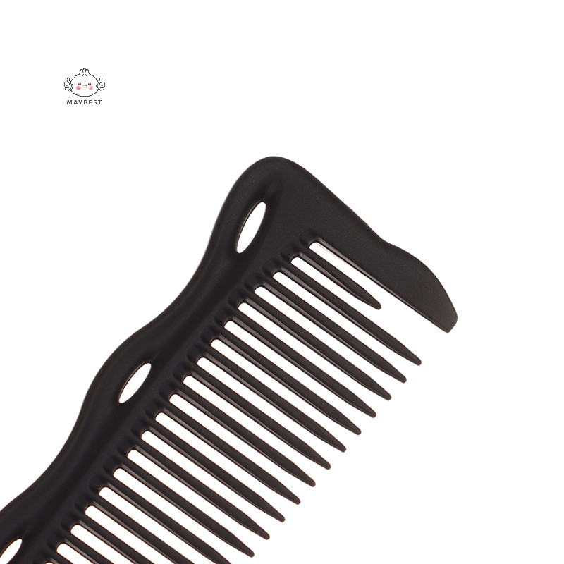 Maybest Lược cắt tóc hai đầu, tạo kiểu sideburns, dụng cụ salon cho thợ cắt tóc