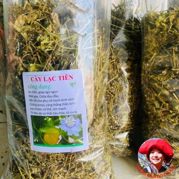 Trà lạc tiên khô chữa mất ngủ (cây chùm bao, dây nhãn lồng) sấy lạnh từ lạc tiên tươi Tây Bắc giúp ngủ ngon ngủ sâu giấc