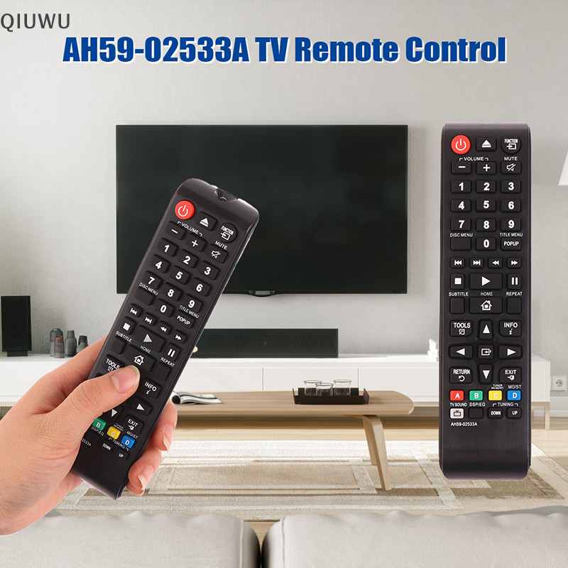 QIUWU AH59-02533A Thay thế điều khiển từ xa cho TV thông minh LCD Blu-ray Hệ thống rạp hát tại nhà Điều khiển từ xa.