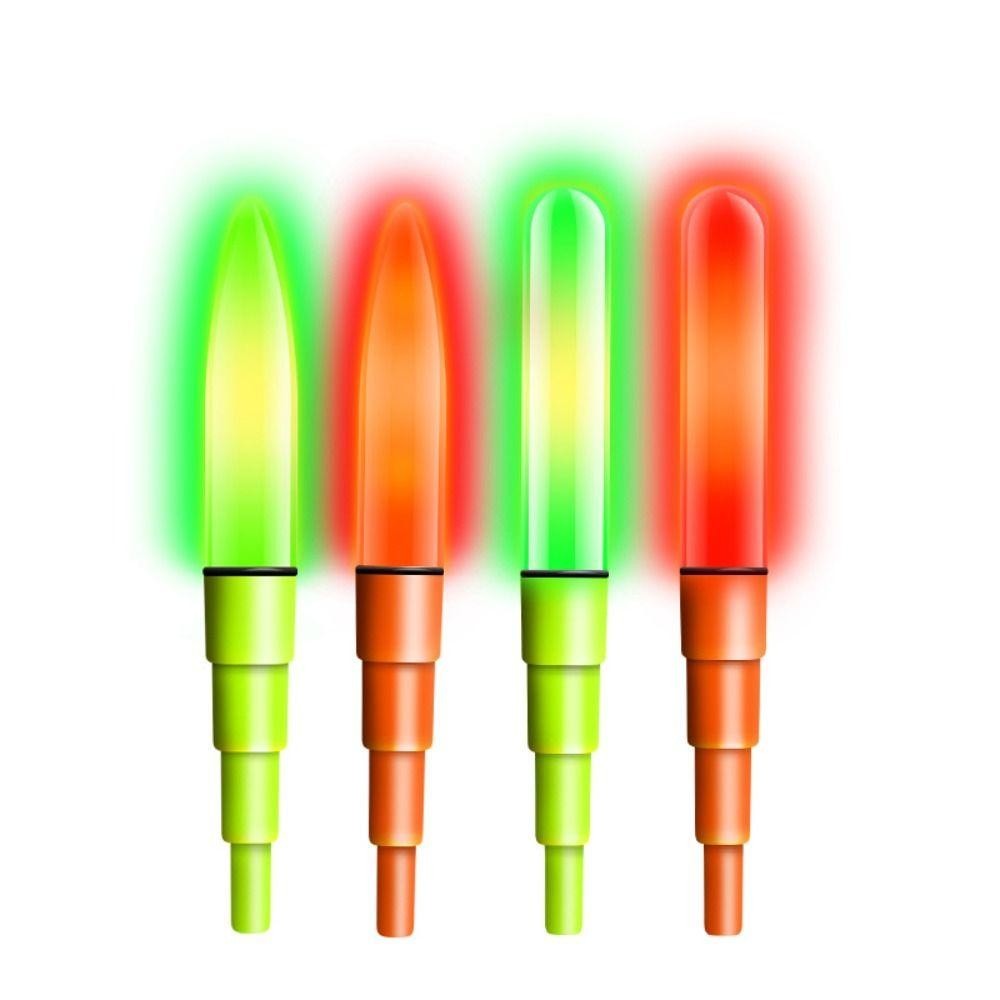 Đèn LED Phao Câu Cá Siêu Sáng, Dạ Quang Cảm Ứng, Pin CR425