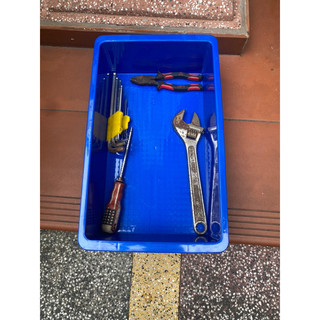 Thùng nhựa Mã B4 KT 510 x 340 x 170 mm đựng phụ kiện bu lông ốc vít đồ nghề , trồng rau nuôi cá