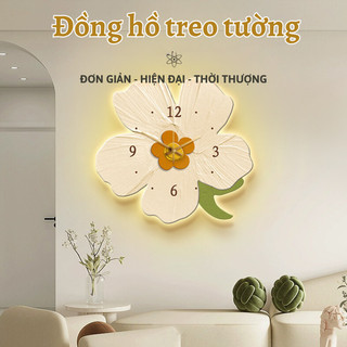 Đồng Hồ Treo Tường Phong Cách Hiện Đại Myd.23 Đồng Hồ Chạy Bằng Pin, Chất Liệu Nhựa Cao Cấp Bền Bỉ