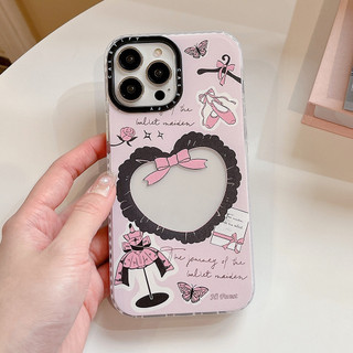 Ốp Điện Thoại Mèo Hồng Cho iPhone 17 Pro Max 16 Plus 15 14 13 12 11 Ốp Lưng Bảo Vệ Toàn Diện Chống Sốc Bảo Vệ Bìa Mềm