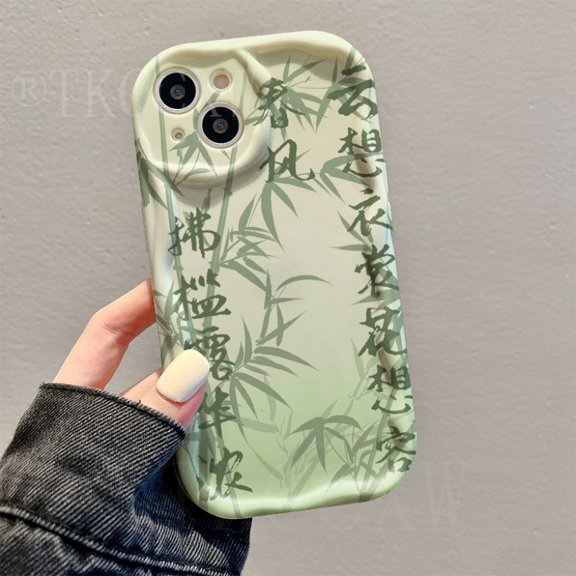 Ốp Điện Thoại Graffiti Tre Nghệ Thuật Trung Quốc Tương Thích Cho Samsung A23 A24 A25 A32 A33 A34 A35 A50 A50S A30S A51 A52 A52S A53 A54 A55 A72 A73 M34 J7 Prime Ốp Mềm