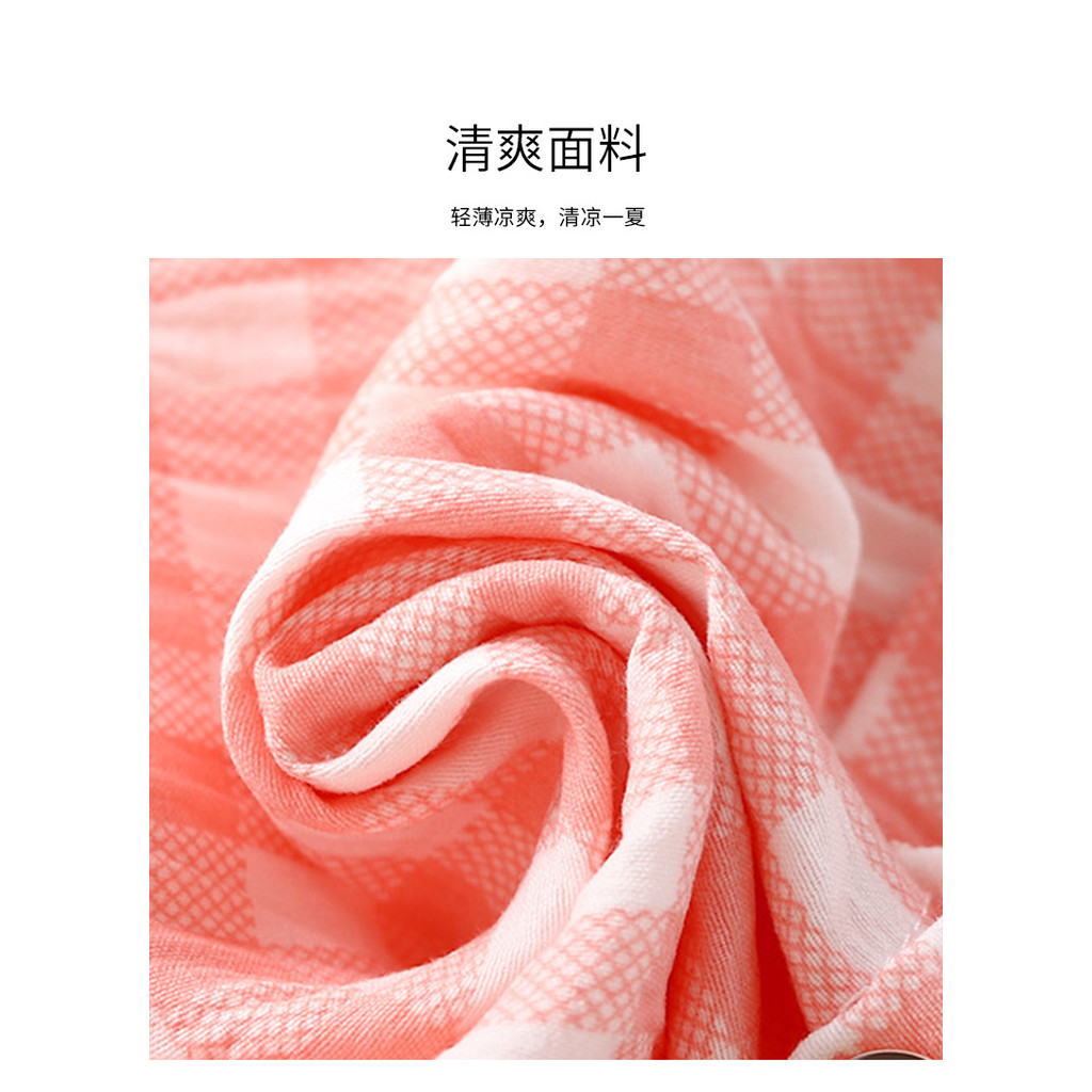 Trẻ Em Đám Mây Bộ Đồ Ngủ Cotton Mùa Xuân Hè Hai Mảnh Phù Hợp Với Bé Trai Bé Gái Hoạt Hình Cardigan Loungewear OEDZ