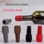 AFTEROF Red Wine Sealer, Nút chặn chai rượu vang silicon có thể tái sử dụng, Dụng cụ rượu vang Nút chai rượu vang lấp lánh Nút chai rượu vang