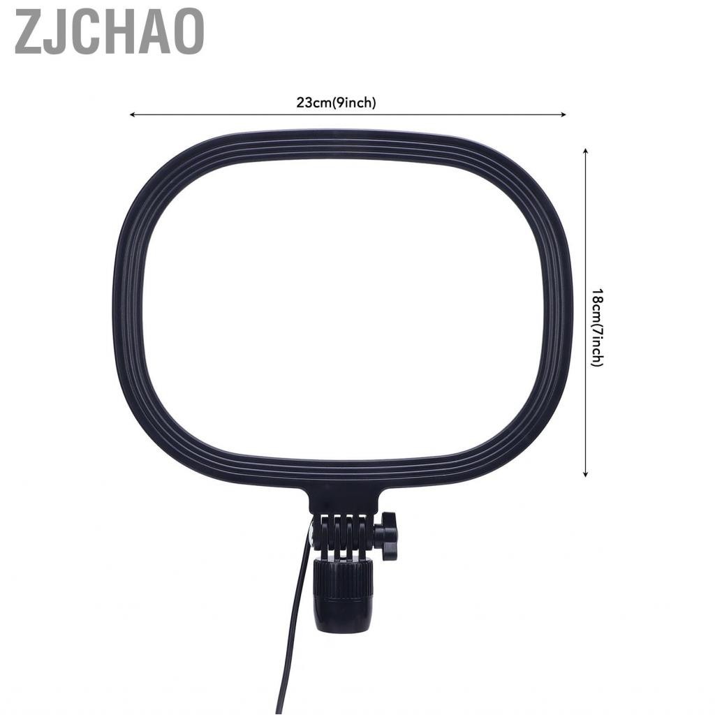 Zjchao Ánh sáng bảng điều khiển LED 9in 3000 đến 6500K Video máy ảnh chạy bằng máy bay di động để ghi lại nhiếp ảnh