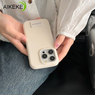 Ốp Điện Thoại Da Đơn Giản Cho Redmi 14R 14C Note 14 13 12 11 10 Pro Plus 5G 4G Màu Trơn Dễ Thương Vỏ Mềm Chống Rơi Ốp Lưng