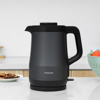 Bình Đun Siêu Tốc Chống Tràn Toshiba 1.5 Lít KT-15DRTVN(H) /  KT-15DRTVN(W) - Bảo hành chính hãng