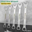 CORALTIDE 1 Cái Cờ lê Ratchet, Cờ lê mở siêu mỏng hai đầu 5-32mm, Cờ lê mở đa chức năng độ dày 3mm Dụng cụ sửa chữa ô tô xe đạp