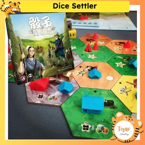 Boardgame Dice Settler Engsub Game Chính Hãng nội địa Trung Tigar