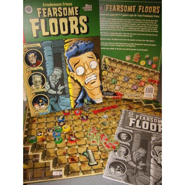 Boardgame Fearsome Floors Trốn Tìm Nghẹt Thở Tigar
