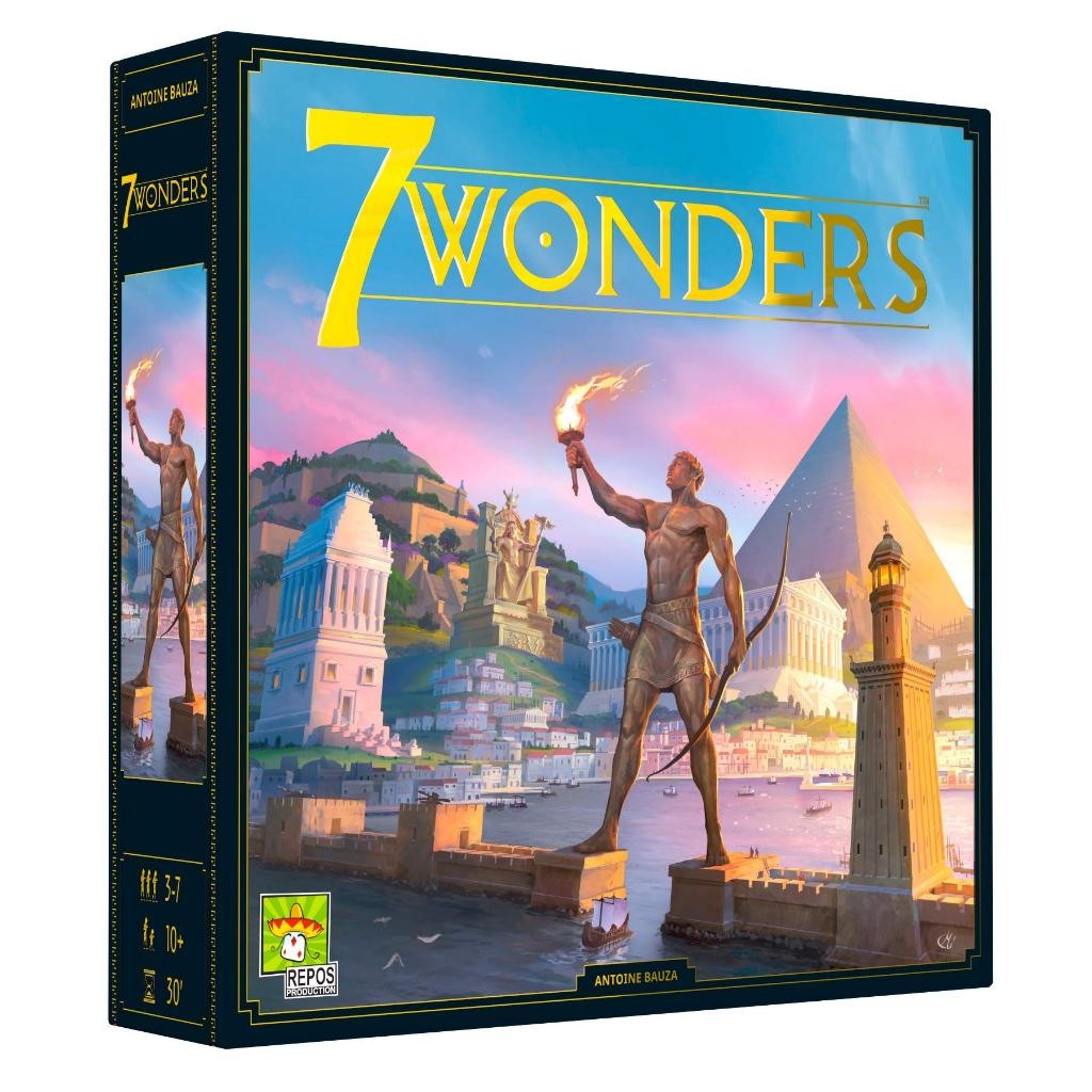 [Luật Việt] Boardgame 7 Wonders trò chơi 7 kỳ quan phiên bản 7 Wonder 2023 2-67102