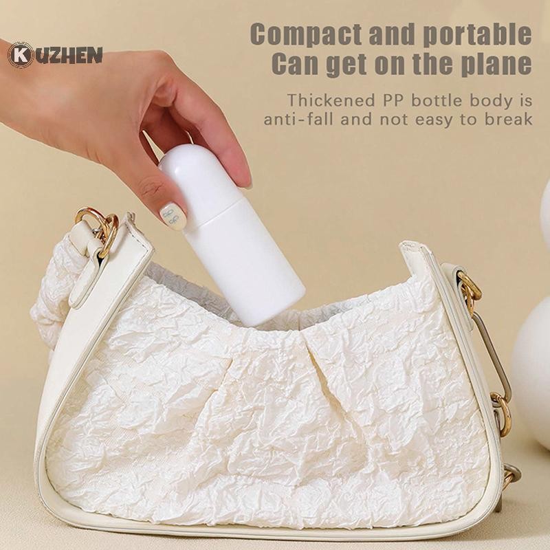 Kuzhen 50 / 100ML Con Lăn Nhựa Trắng Tinh Dầu Thêm Đóng Chai Du Lịch Sương Hộp Đựng Có Thể Đổ Lại Chai DIY HOT Khử Mùi Phụ Kiện