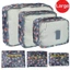 FAVORITEGOODS 6 Chiếc Vali Du Lịch Sắp Xếp, Bộ Quần Áo Giày Du Lịch, Vali Du Lịch Di Động Túi Trang Điểm Kích Thước Lớn