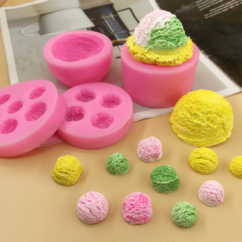 Khuôn silicon hình nón trang trí bánh, sô cô la, fondant, handmade, xà phòng, thạch cao, khuôn nướng DIY