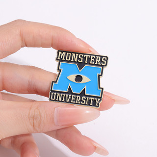 "Big Eyed Monster Monster University Thẻ ID sinh viên" Men Trâm cài Quần áo thời trang Phụ kiện Túi đi học Huy hiệu Quà tặng cho bạn bè