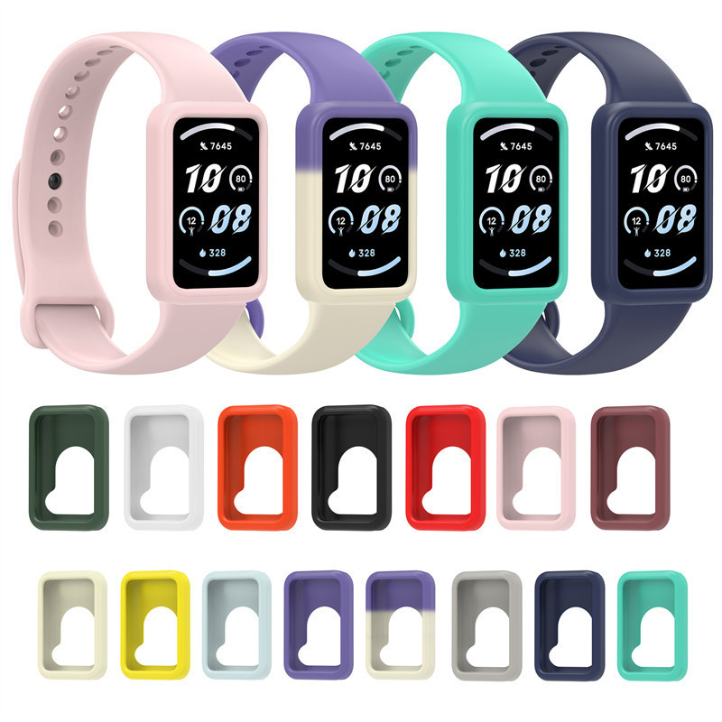 HONOR Band 9 10 Vỏ Silicon Mềm Bảo Vệ Nhiều Màu Sắc Ốp Lưng Dành Cho HONOR Band10 Band9 Đồng Hồ Thông Minh Vỏ Bảo Vệ Phụ Kiện Đồng Hồ