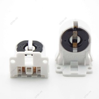 Ổ cắm nhựa AC 100–250V cho T8/G13, đế đèn huỳnh quang/LED T8