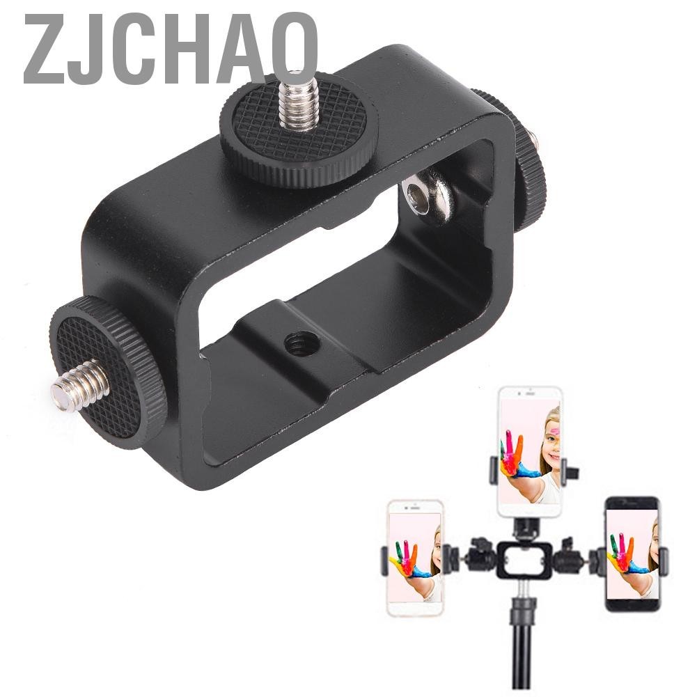 Zjchao Kẹp điện thoại 3 vị trí cho Camera hành động Gopro Osmo Giá đỡ cố định