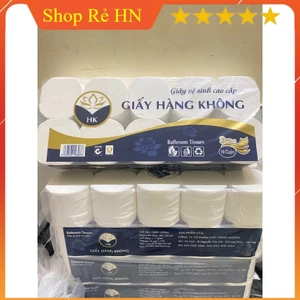COMBO 2-4 BỊCH Giấy vệ sinh dai mịn 3 lớp - bịch 10 cuộn - hàng loại 1 dai mịn