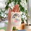 Móc khóa búp bê chim cánh cụt SMILE, Đồ chơi hoạt hình sang trọng Vòng chìa khóa, Sáng tạo dễ thương Búp bê sang trọng Túi đi học Móc khóa nam nữ