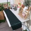 ZENZON Satin Table Runner, 275CM Vỏ Bàn Màu Trơn, Cung Cấp Tiệc Dài Khăn Trải Bàn Mịn Trang Trí Bàn