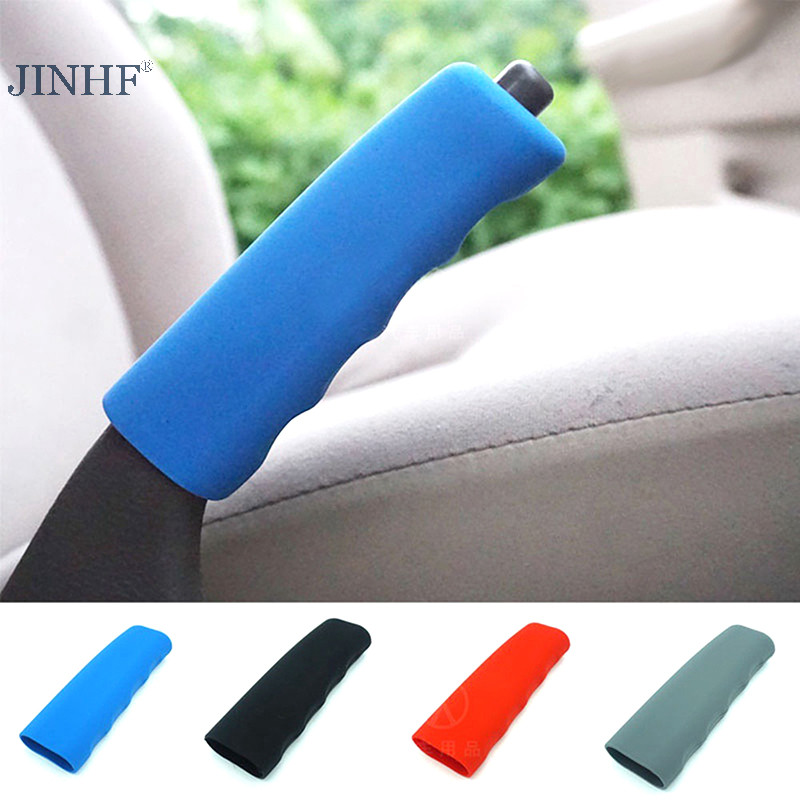 Jinhf Bộ Phanh Tay Ô Tô Silicon Chống Trượt, Vỏ Trang Trí, Đa Năng Tự Động Đỗ Xe HOT