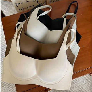 [Ngực nhỏ thì mua lùi size] Áo Lót Nữ, Áo Su Đúc Cup Ngang Đệm Mỏng Không Gọng Không Viền Chống Chảy Xệ
