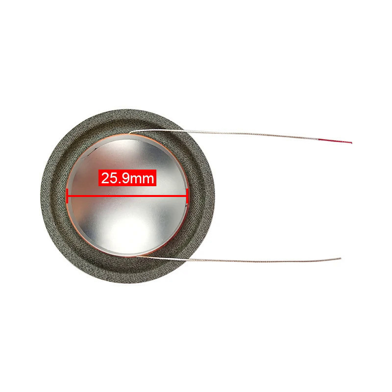 1 Chiếc Loa 4OHM 8OHM 26 Lõi 25.9 Mm treble Cuộn Dây Giọng Nói Chuyên Dụng Titan Sửa Chữa Cho B & W SEAS JAMO Loa Cao Cấp 1.02inch