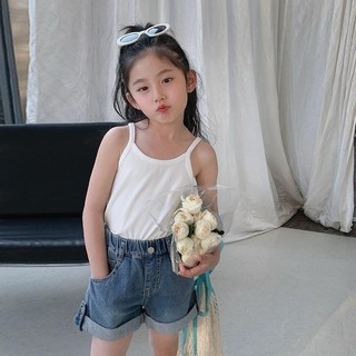 A90-Áo 2 dây cho bé gái chất bozip cotton size từ 8-30Kg