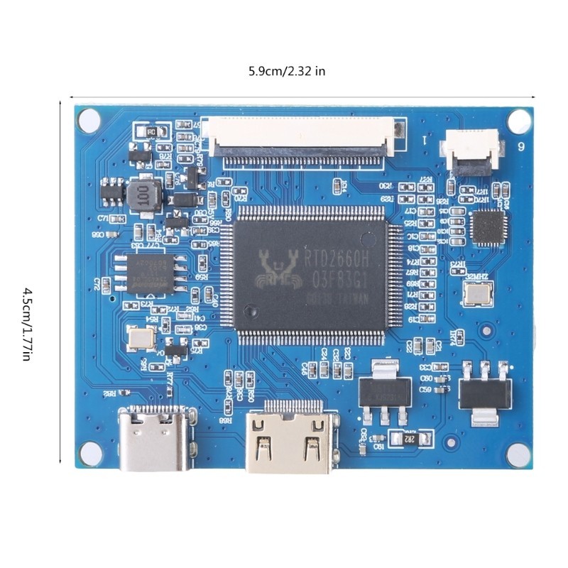 [3C] Bảng điều khiển bảng điều khiển màn hình LCD 40Pin Bảng điều khiển màn hình LCD Hỗ trợ GT911 913 928 9110 Chip 1024X600 1-Channel