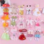 Bộ quần áo cho bộ đồ thời trang búp bê 16-17cm Váy trang điểm búp bê 1 / 8 Quần áo dễ thương [Mới]