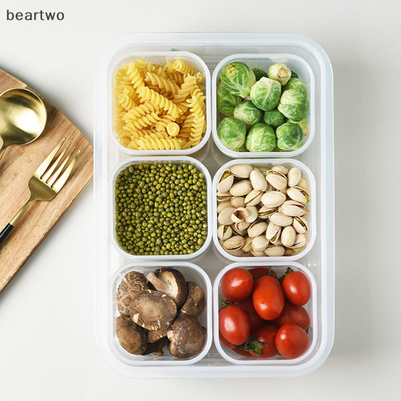 < Beartwo > 1 Hộp Đựng Tủ Lạnh Đựng Rau Quả Giỏ Đựng Nước Trái Cây Có Nắp Đẹp