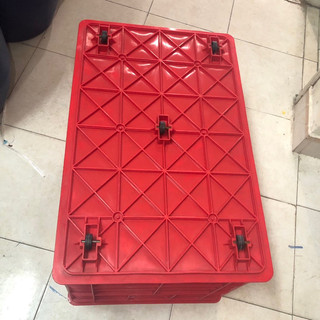 Sóng nhựa Đặc đựng đồ có 5 bánh xe   kt 78x50x43 cm bảo quản đồ đạc, giao hàng, trồng rau, nuôi cá