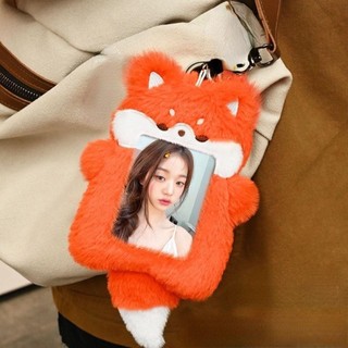 [Giao hàng từ Việt Nam] Photocard EARTHLYCO, Hộp đựng thẻ sinh viên dễ thương Photocard sang trọng, Túi bảo vệ hình ảnh thần tượng hoạt hình Túi móc khóa Tay áo thẻ cửa xe buýt