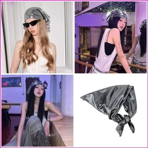 Vic Hair Scarf Club Bandana Subculture Blingbling Silver Bandana Futurists